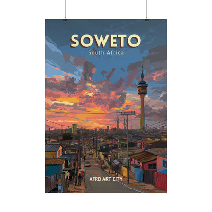 South Africa - Soweto ｜ Poster