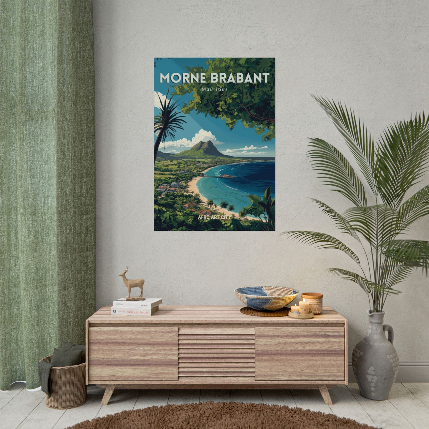 🇲🇺 Mauritius - Morne Brabant ｜ Poster