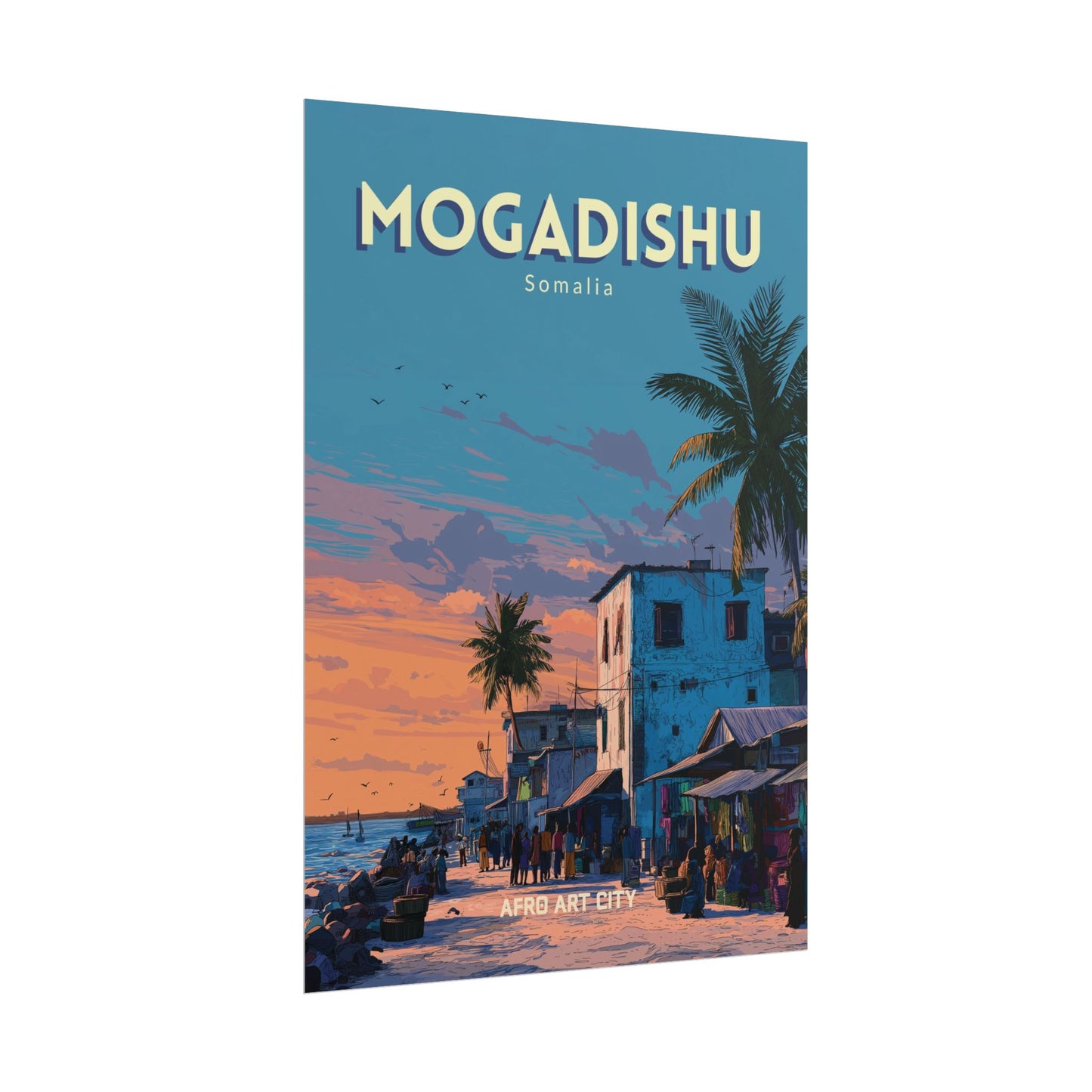 Somalia - Mogadishu ｜ Poster