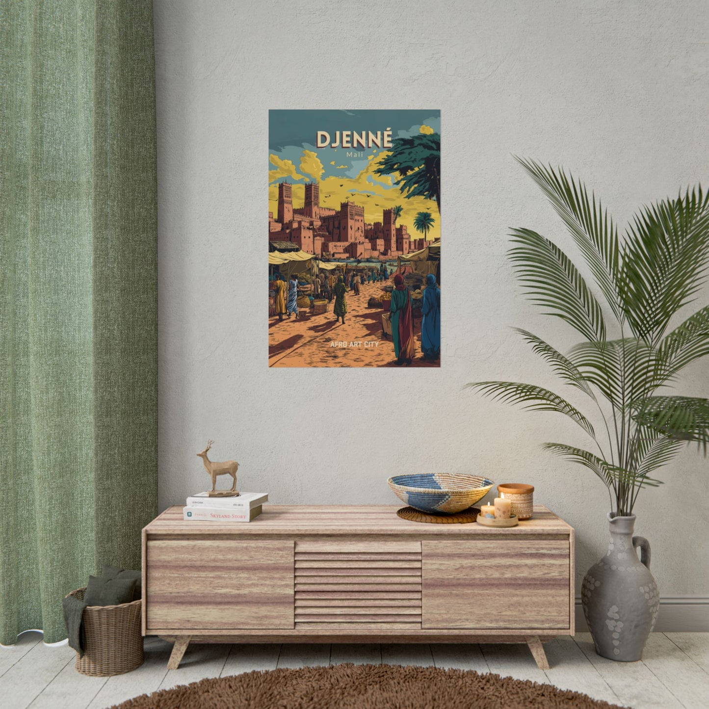 🇲🇱 Mali - Djenné ｜ Poster