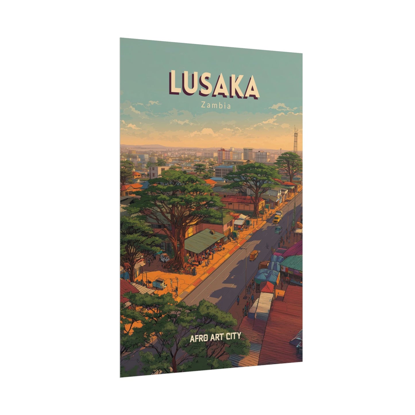 Zambia - Lusaka ｜ Poster