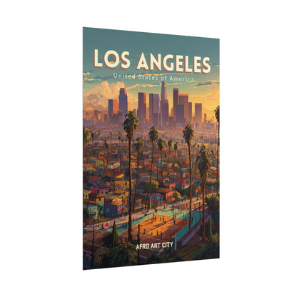🇺🇸 United States of America - Los Angeles, CA ｜ Poster