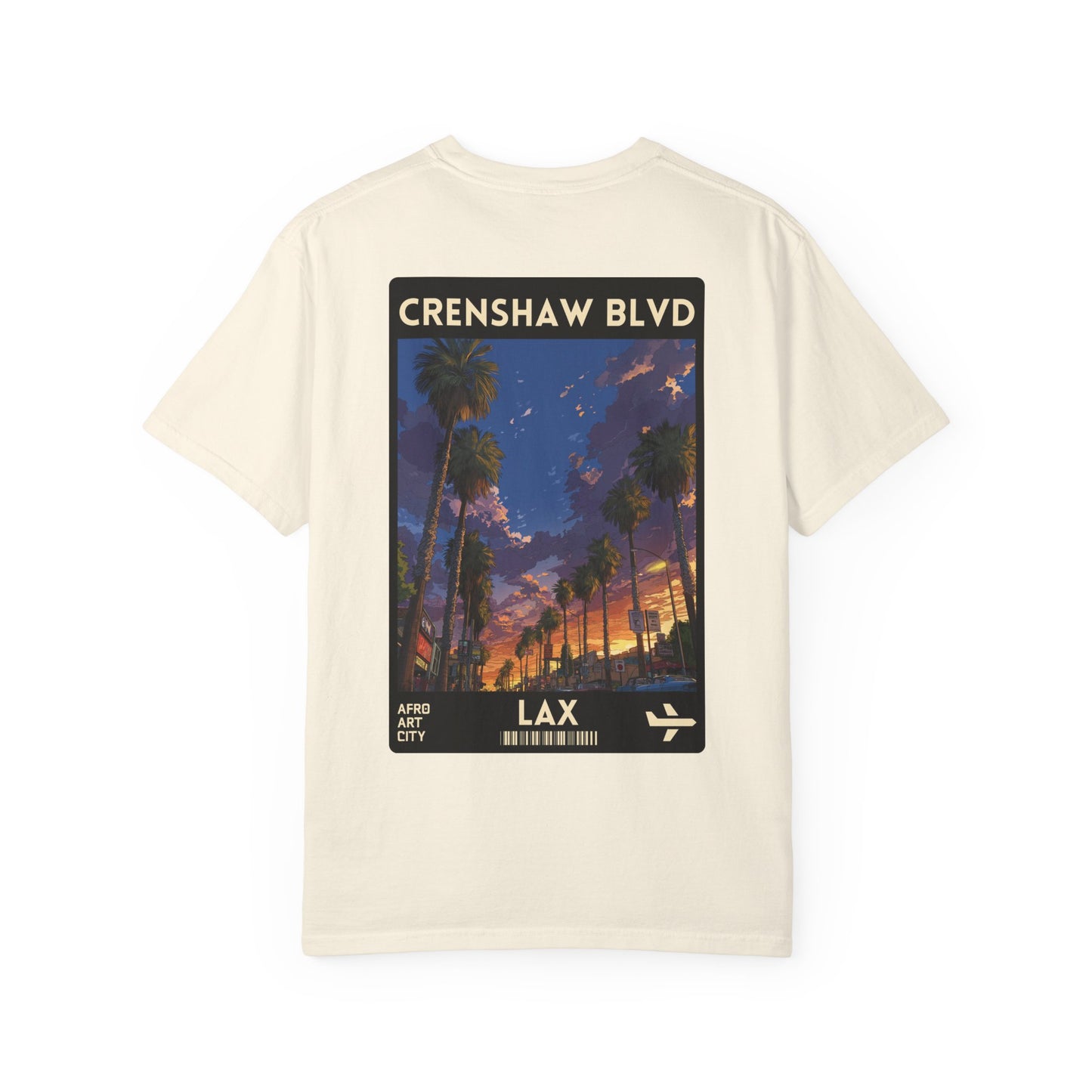 United States of America - Crenshaw Boulevard, California | Heritage Travel T-Shirt