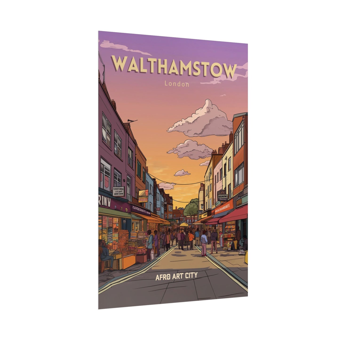 🇬🇧 United Kingdom - Walthamstow ｜ Poster