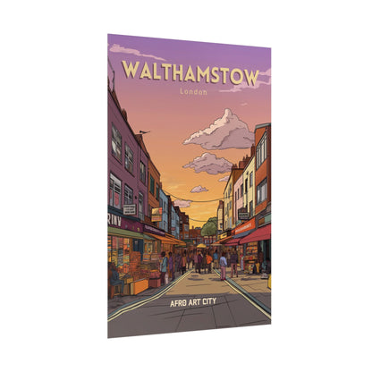 🇬🇧 United Kingdom - Walthamstow ｜ Poster