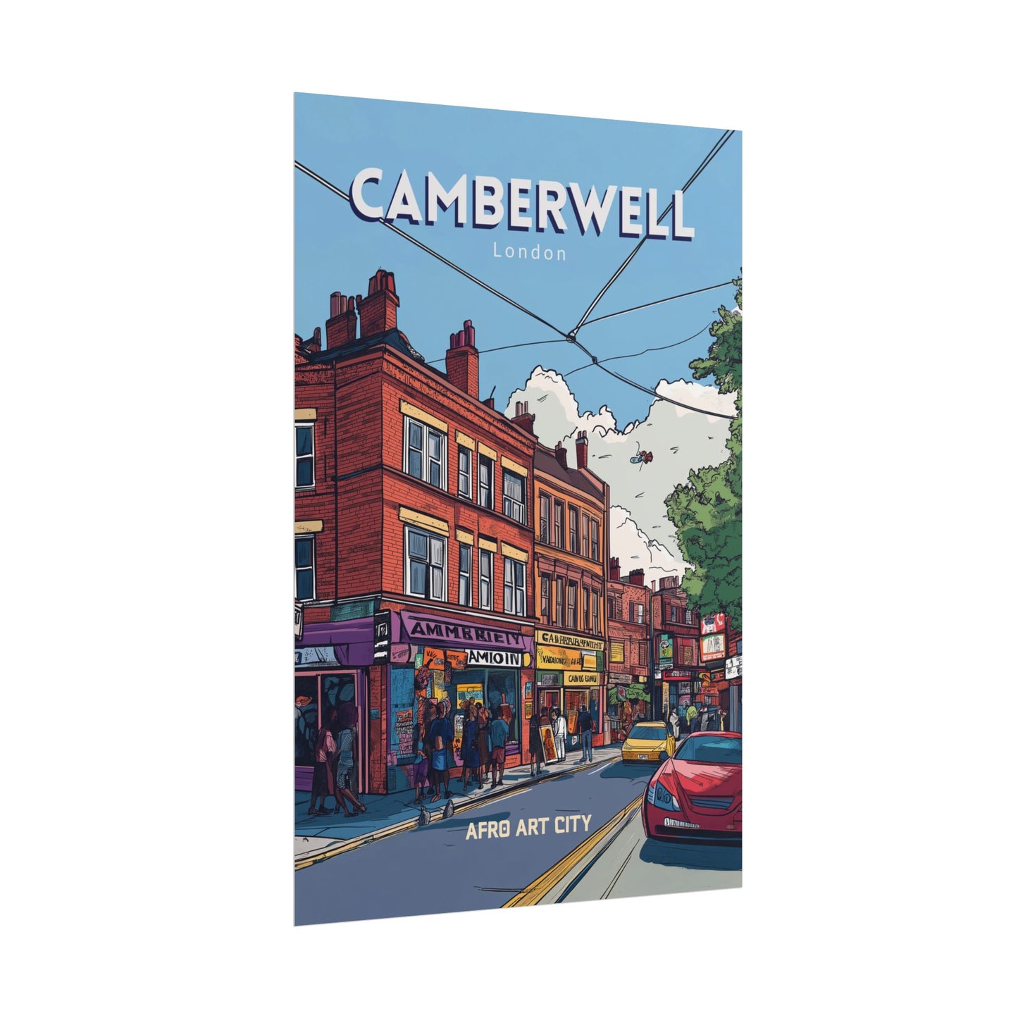 🇬🇧 United Kingdom - Camberwell ｜ Poster