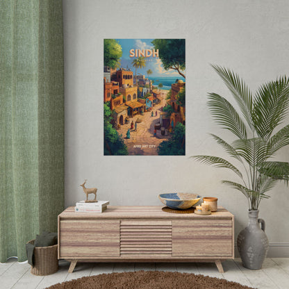 🇵🇰 Pakistan - Sindh ｜ Poster