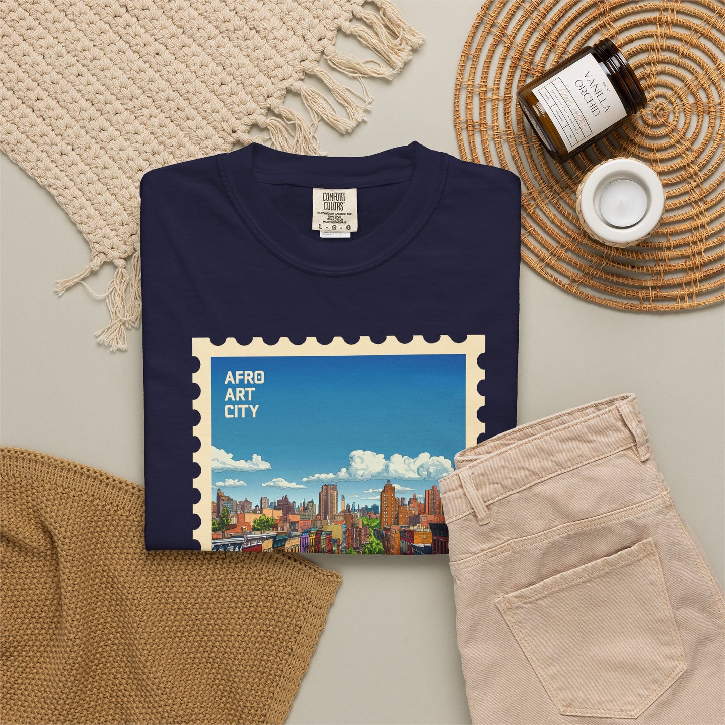 United States - New York, East Harlem | Postcards Travel T-Shirt