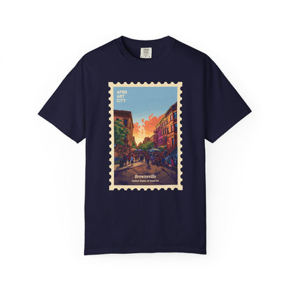 United States - New York, Brownsville | Postcards Travel T-Shirt