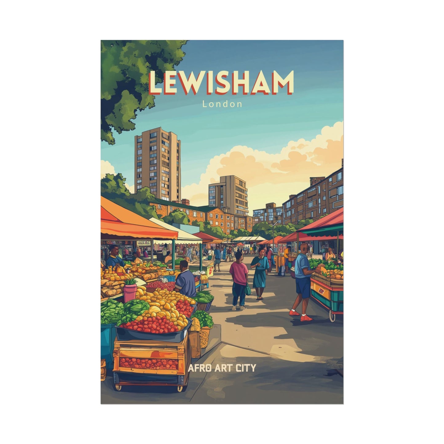 🇬🇧 United Kingdom - Lewisham ｜ Poster