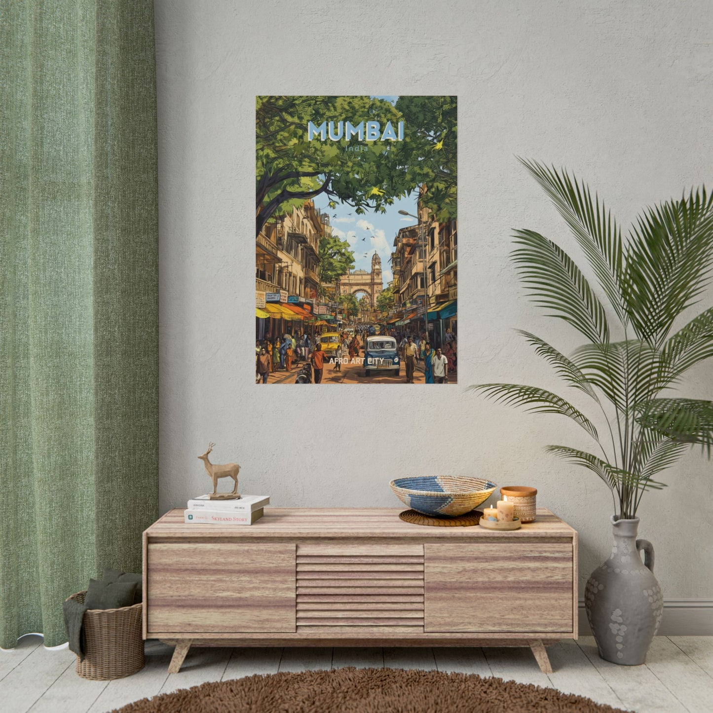 🇮🇳 India - Mumbai ｜ Poster