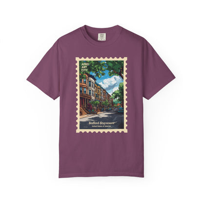 United States - New York, Bedford-Stuyvesant | Postcards Travel T-Shirt