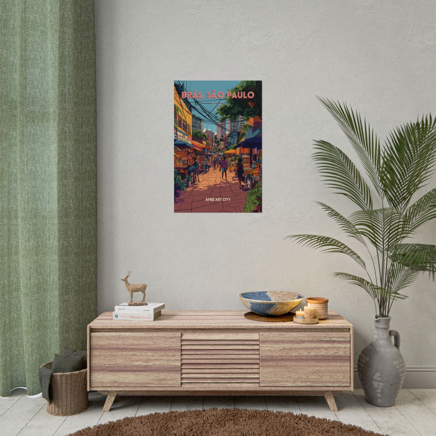🇧🇷 Brazil - Brás (São Paulo) ｜ Poster