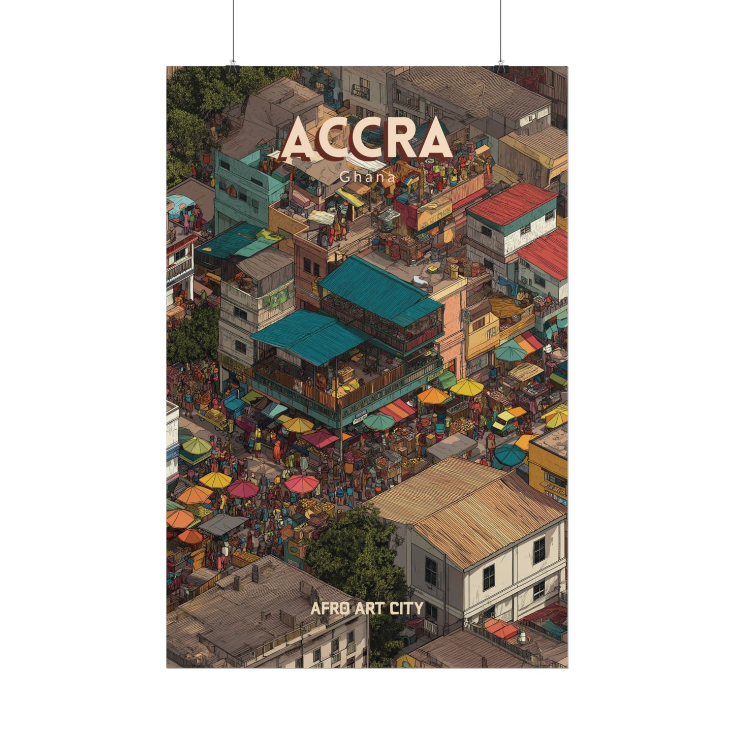 Ghana - Accra ｜ Poster