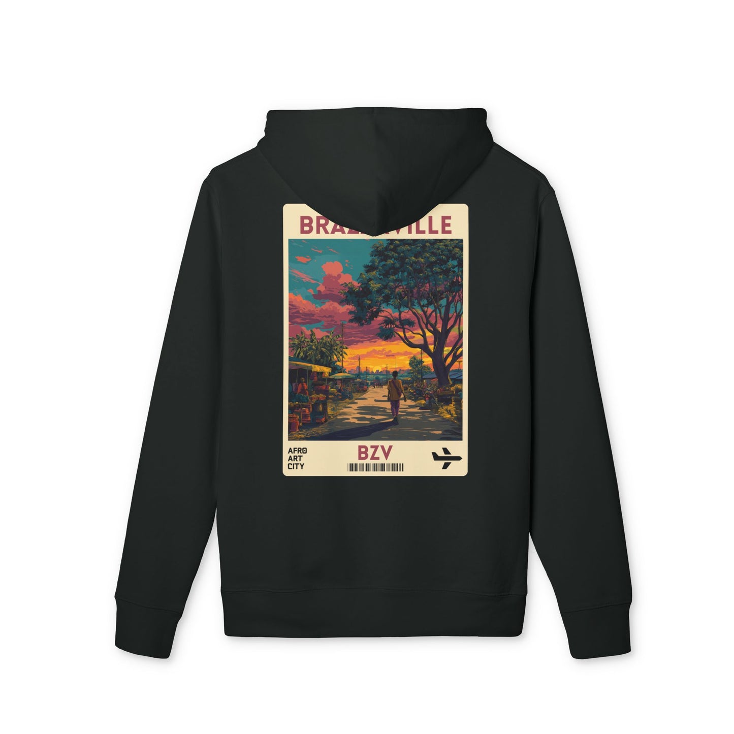 Congo - Brazzaville | Heritage Travel Hoodie