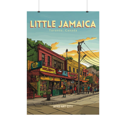 Canada - Ontario, Toronto, Little Jamaica, Eglinton West｜Poster