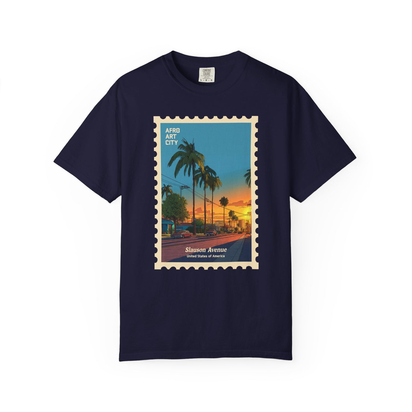 United States - California, Slauson Avenue | Postcards Travel T-Shirt