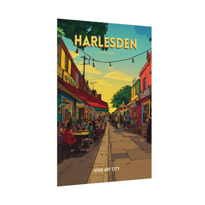 🇬🇧 United Kingdom - Harlesden ｜ Poster