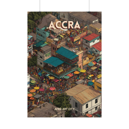 Ghana - Accra ｜ Poster