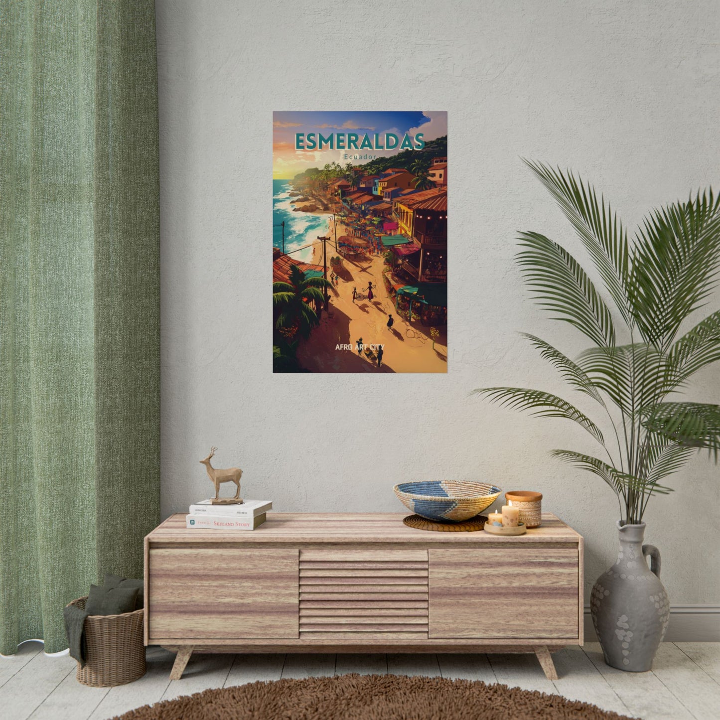 🇪🇨 Ecuador - Esmeraldas ｜ Poster