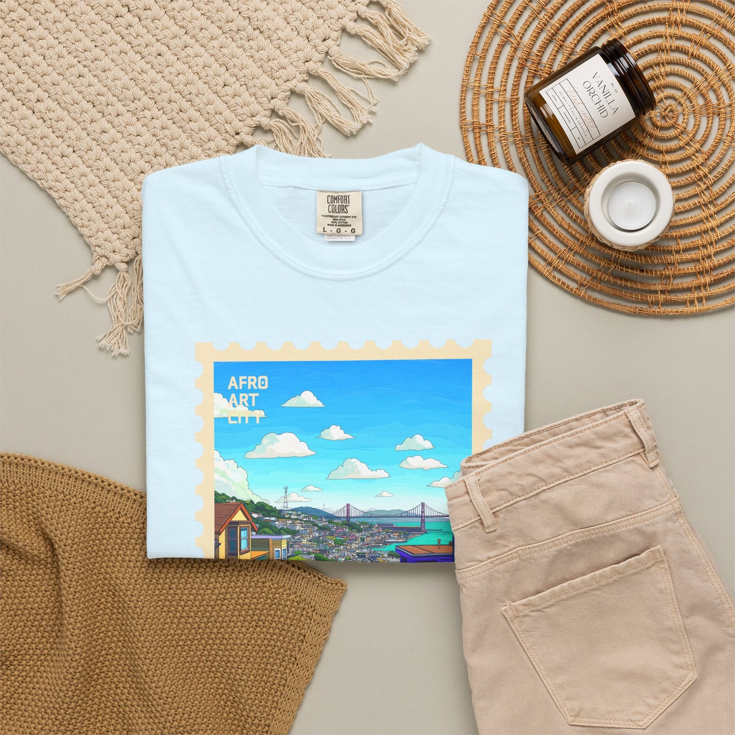 United States - San Francisco, Hunter's Point | Postcards Travel T-Shirt