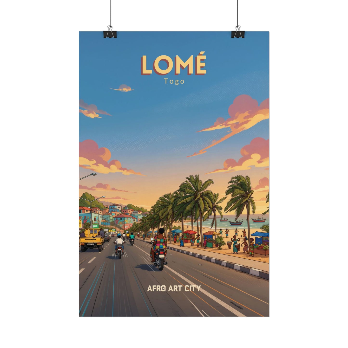 Togo - Lomé ｜ Poster