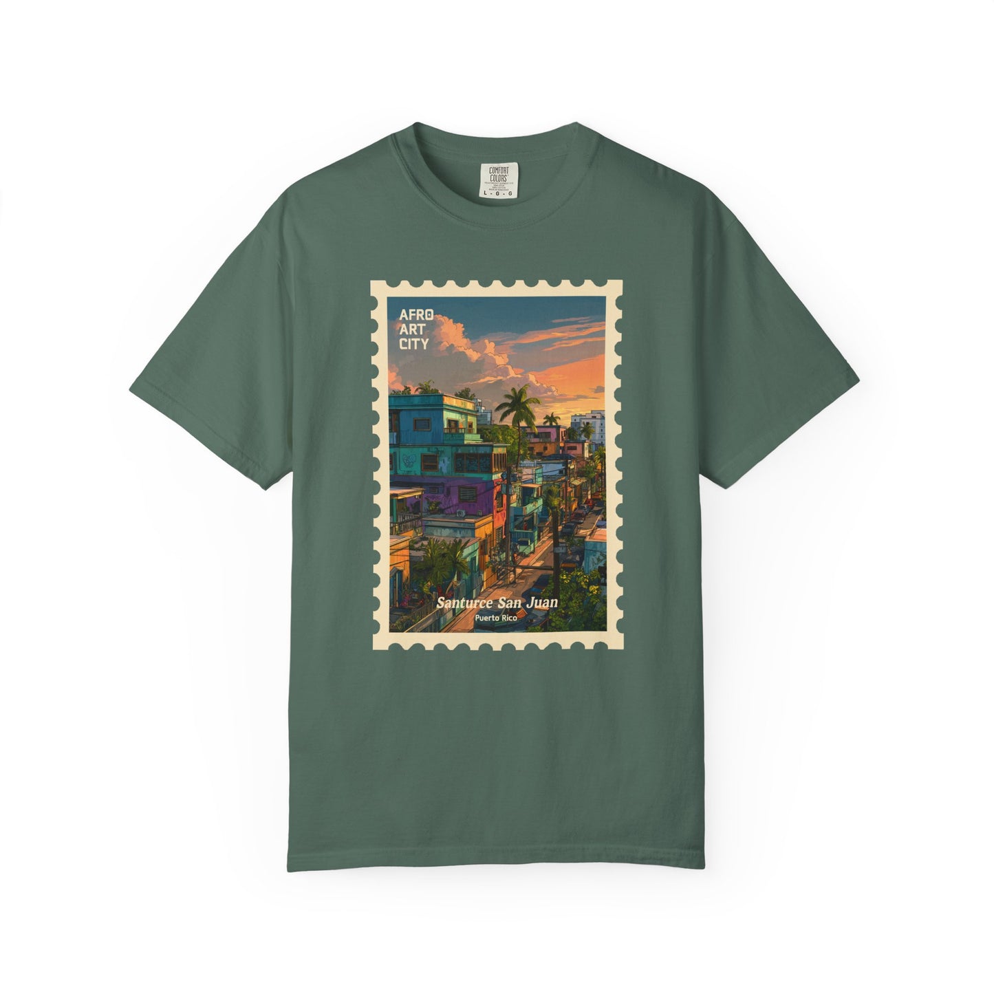 Puerto Rico - Santurce San Juan | Postcards Travel T-Shirt