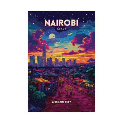 🇰🇪 Kenya - Nairobi ｜ Poster