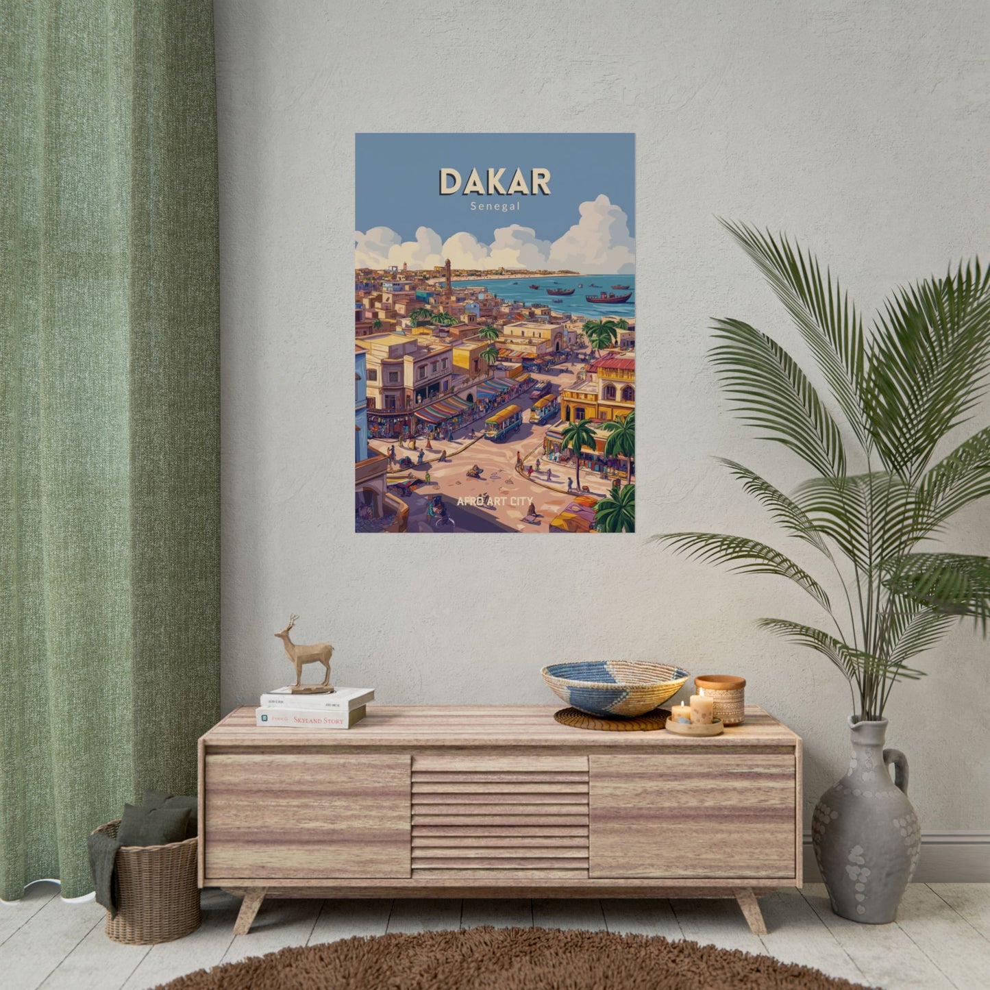 🇸🇳 Senegal - Dakar｜Poster