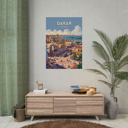 🇸🇳 Senegal - Dakar｜Poster