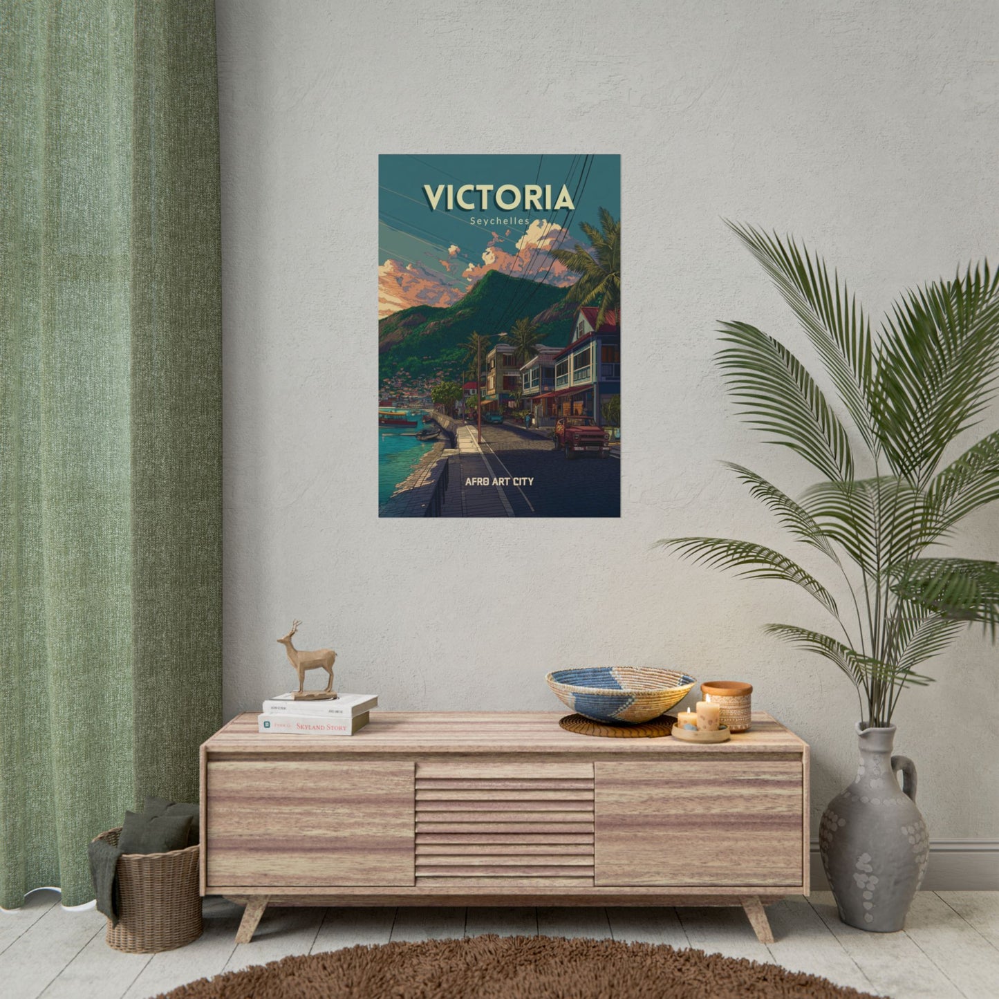 Seychelles - Victoria ｜ Poster