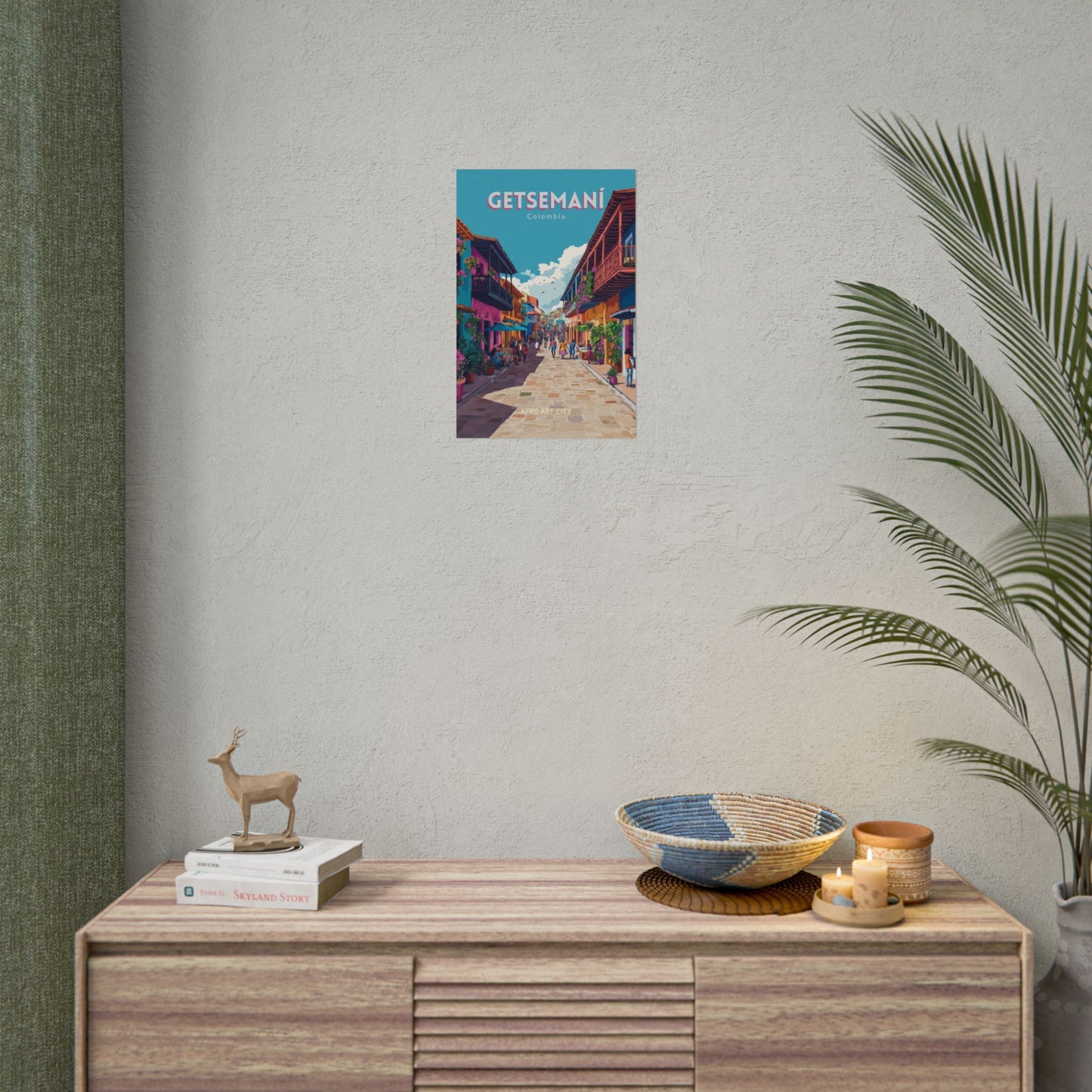 🇨🇴 Colombia - Getsemaní, Cartagena ｜ Poster