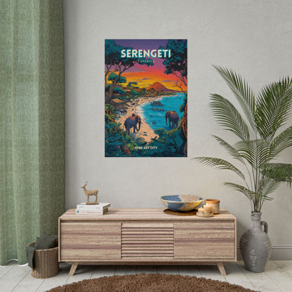 Tanzania - Serengeti ｜ Poster
