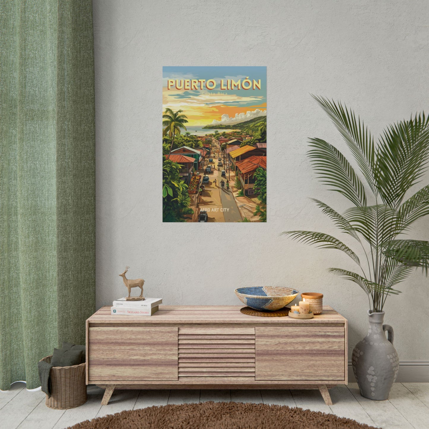 🇨🇷 Puerto Limón - Costa Rica ｜ Poster