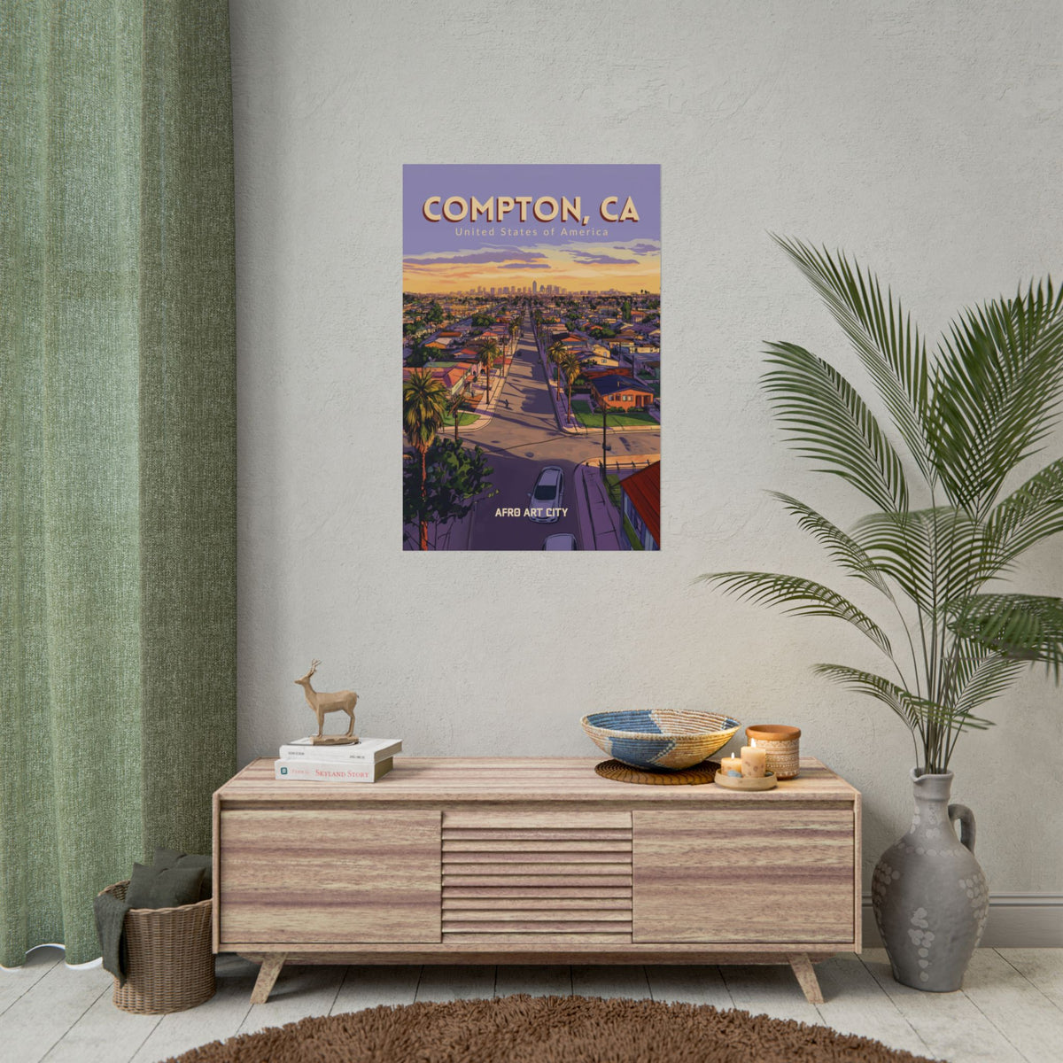 United States - California, Compton｜ Poster