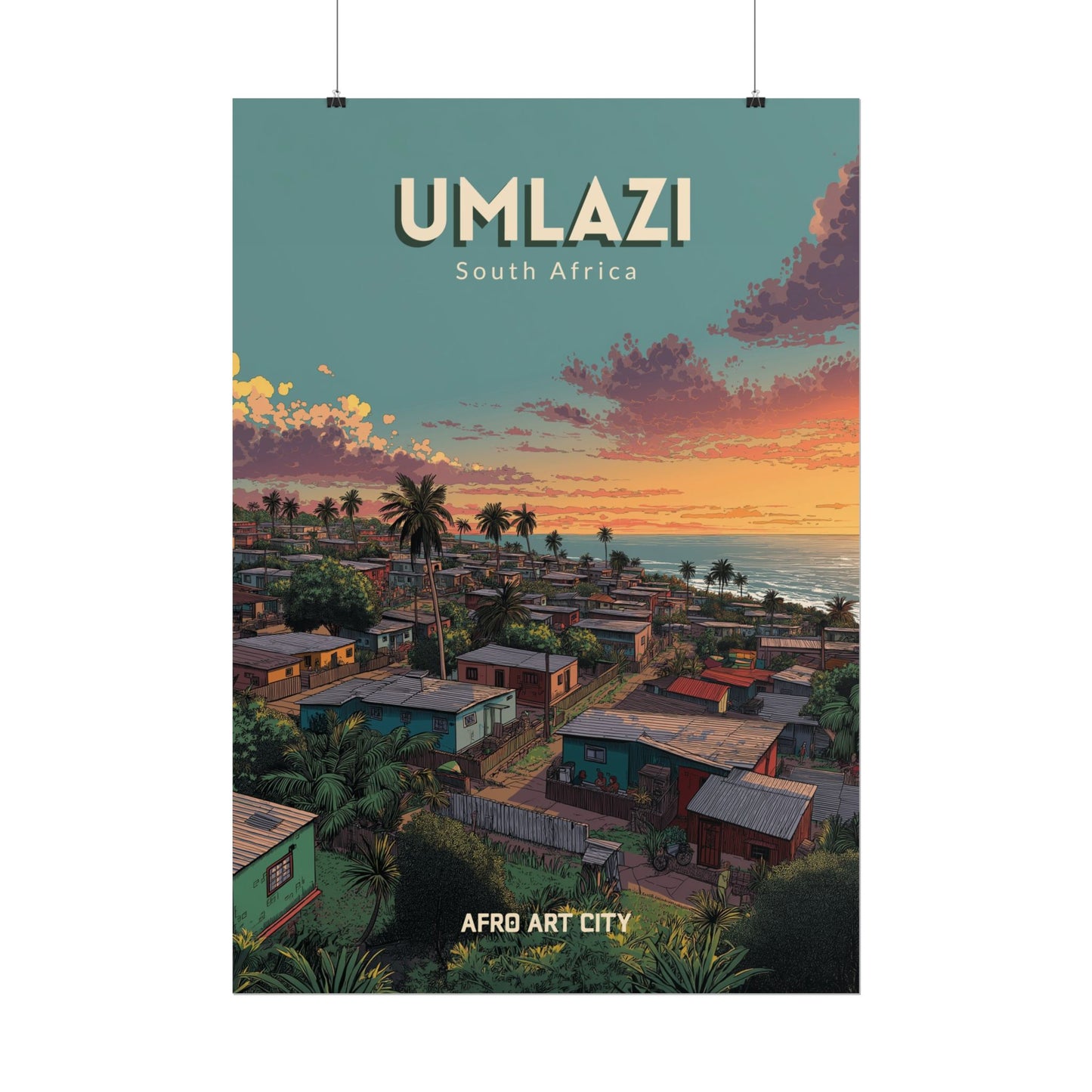 South Africa - Umlazi ｜ Poster