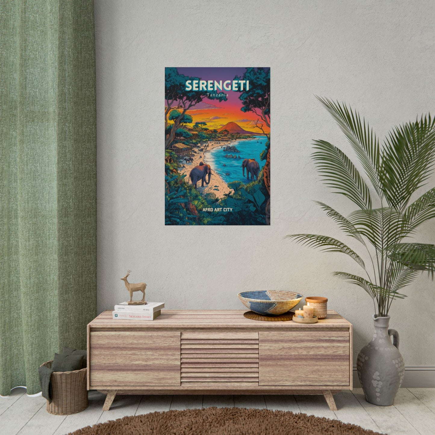 Tanzania - Serengeti ｜ Poster