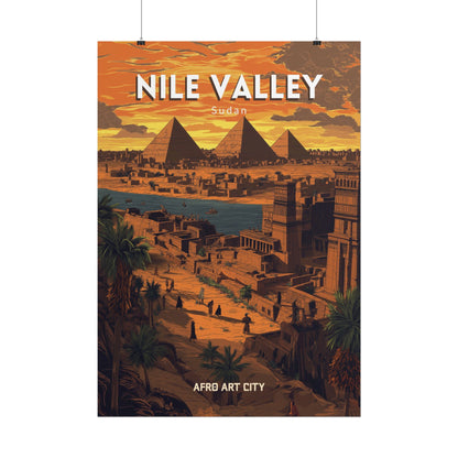 Sudan - Nile Valley ｜ Poster