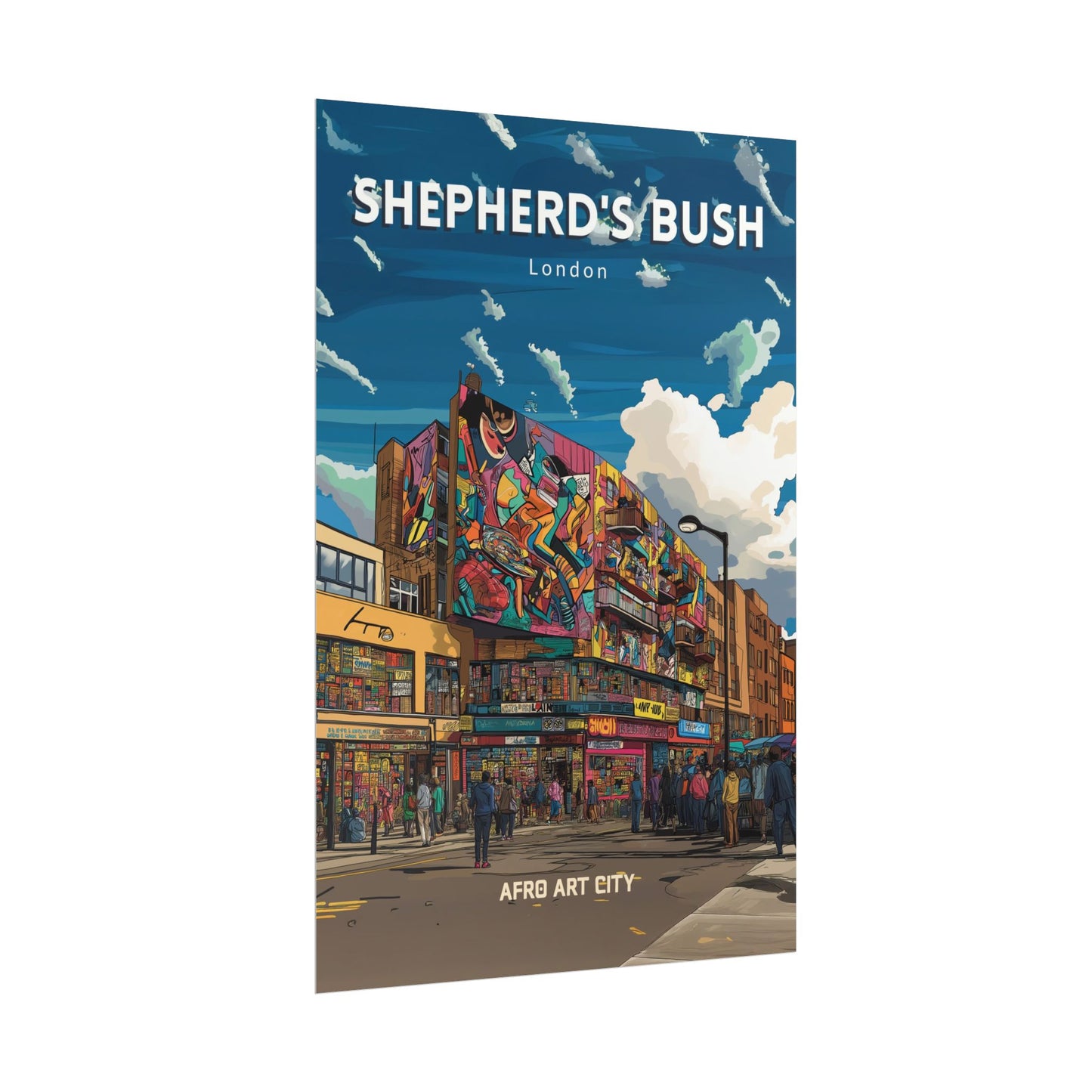 🇬🇧 United Kingdom - Shepherd's Bush ｜ Poster