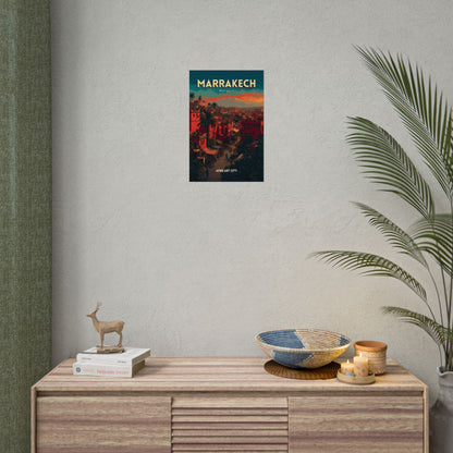 🇲🇦 Morocco - Marrakech ｜ Poster
