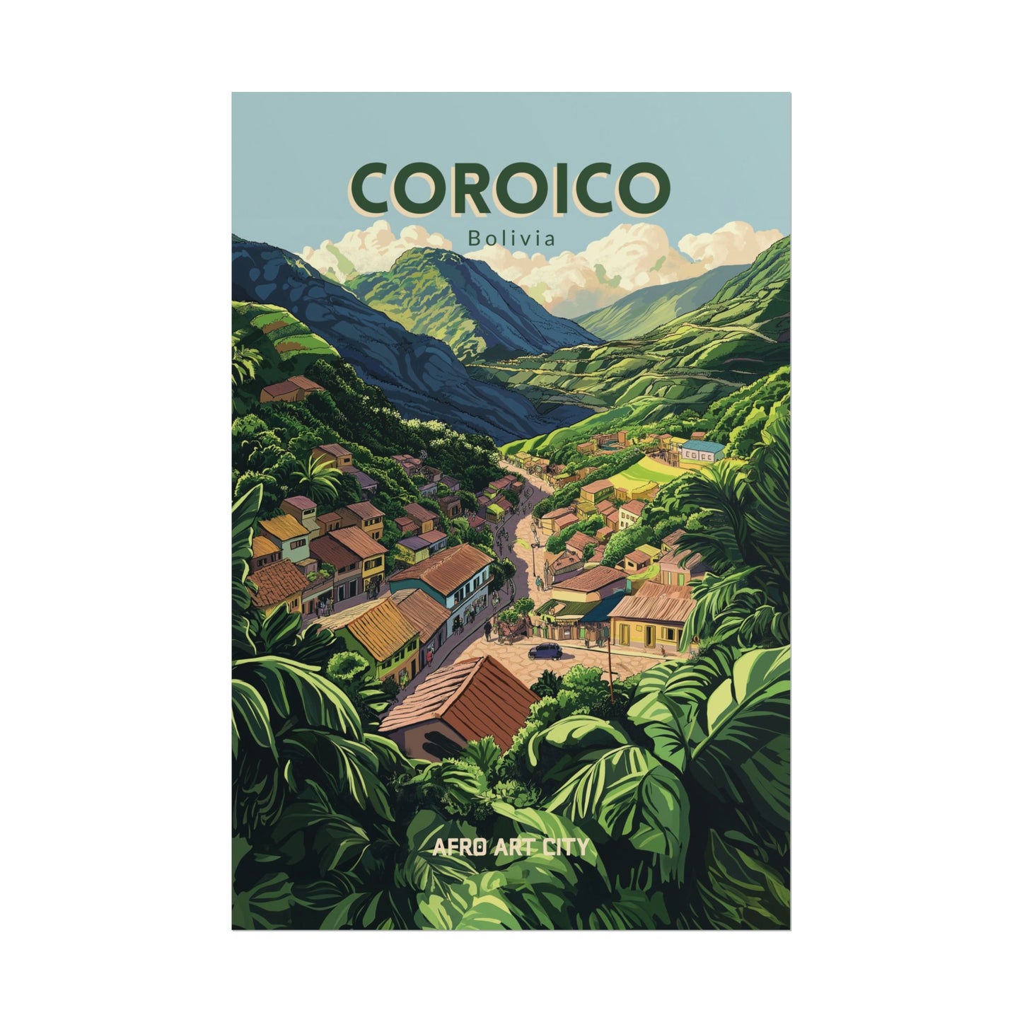 Bolivia - Coroico｜Poster