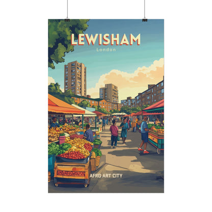🇬🇧 United Kingdom - Lewisham ｜ Poster