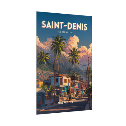 La Réunion - Saint-Denis｜Poster