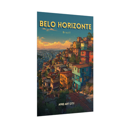 🇧🇷 BRAZIL - Belo Horizonte｜ Poster