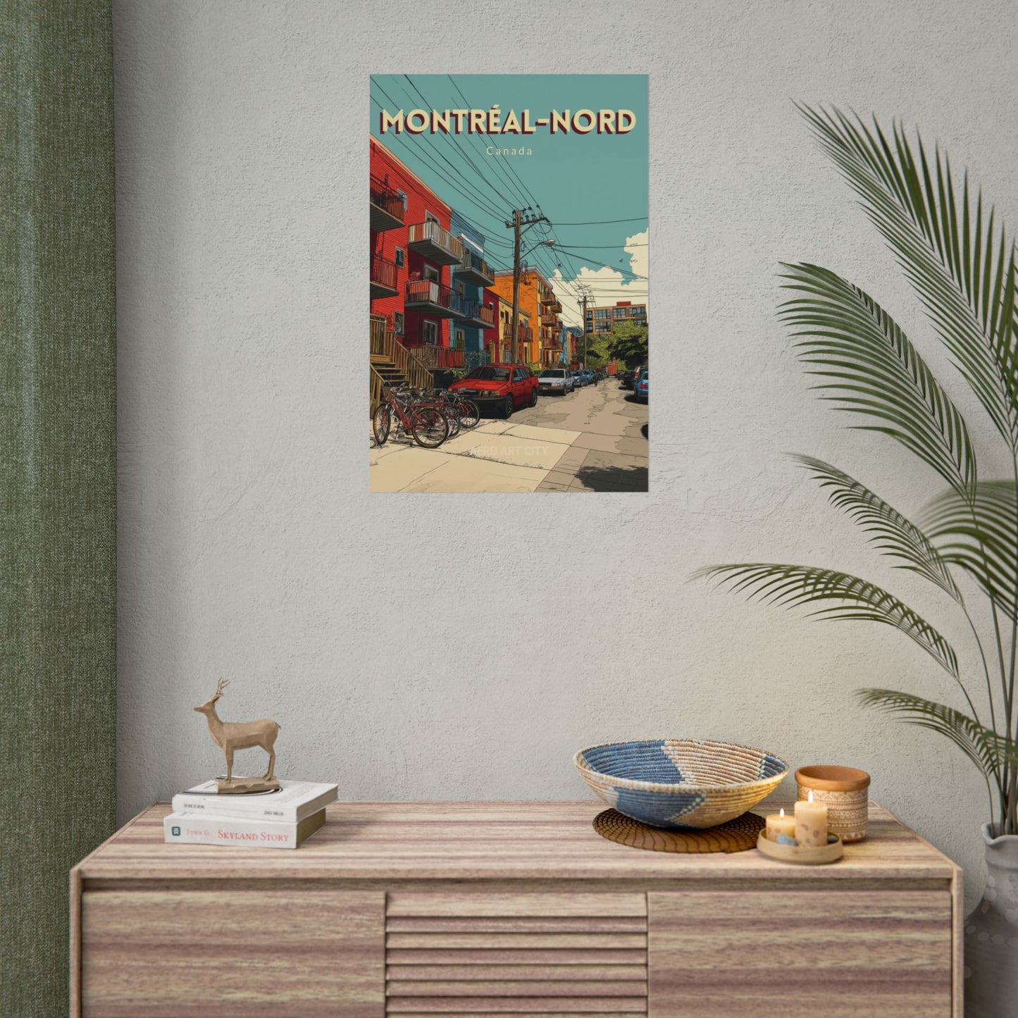 Canada - Quebec, Montreal-Nord｜Poster