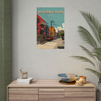 Canada - Quebec, Montreal-Nord｜Poster