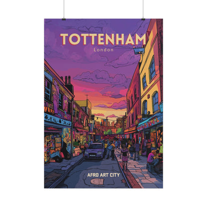 🇬🇧 United Kingdom - Tottenham ｜ Poster