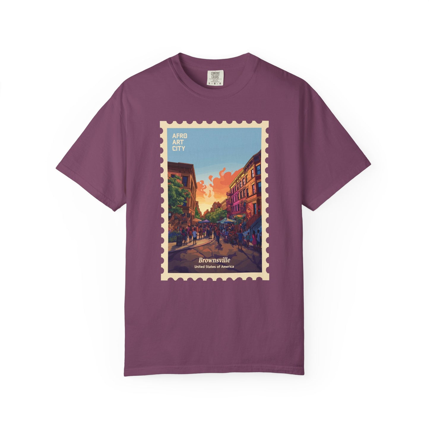 United States - New York, Brownsville | Postcards Travel T-Shirt