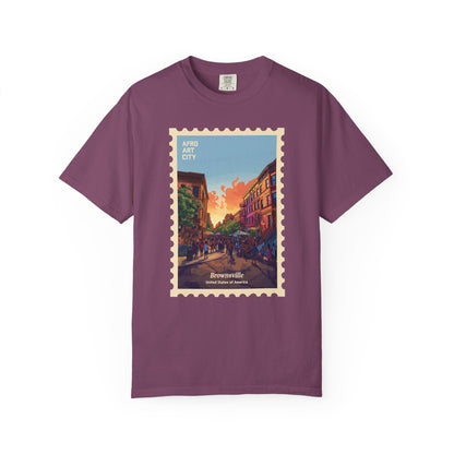 United States - New York, Brownsville | Postcards Travel T-Shirt