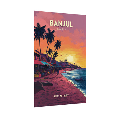 🇬🇲 Gambia - Banjul ｜ Poster